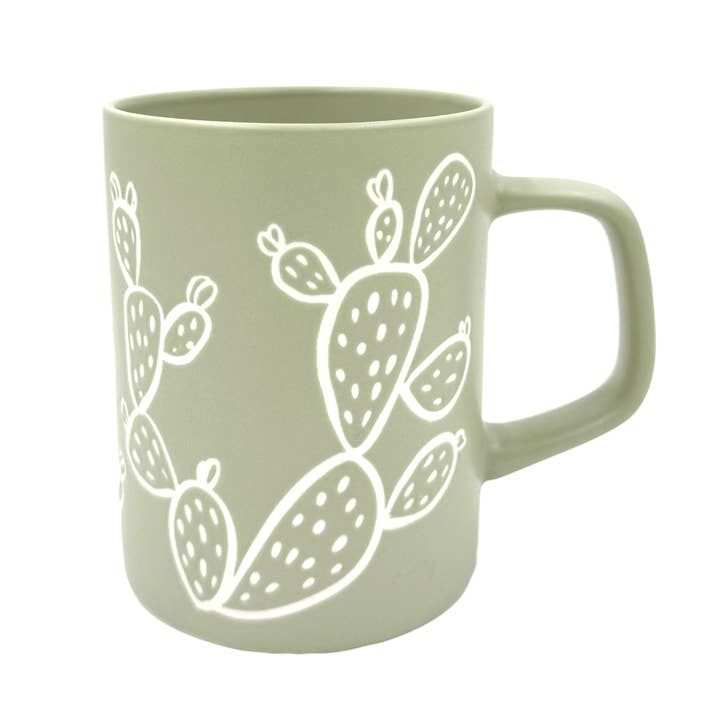 Cuppa Color Mug | Prickly Pear Cactus and other Purchase Wholesale saguaro. Free Returns & Net 60 Terms on Faire trending on Faire.