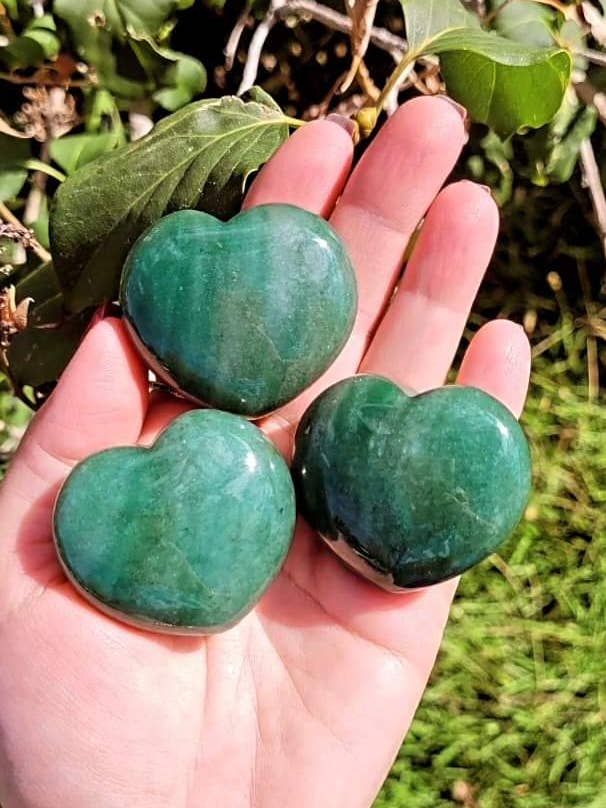 Green Aventurine Heart for wholesale by ZARDENIA