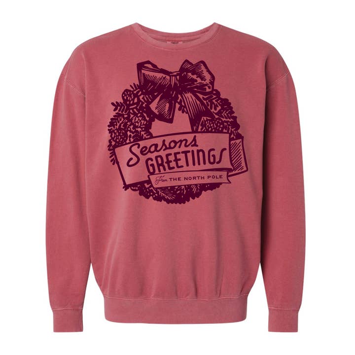 The Chester Drawer - Wholesale Graphic Sweatshirt - Unisex - Seasons Greetings Sweatshirt1