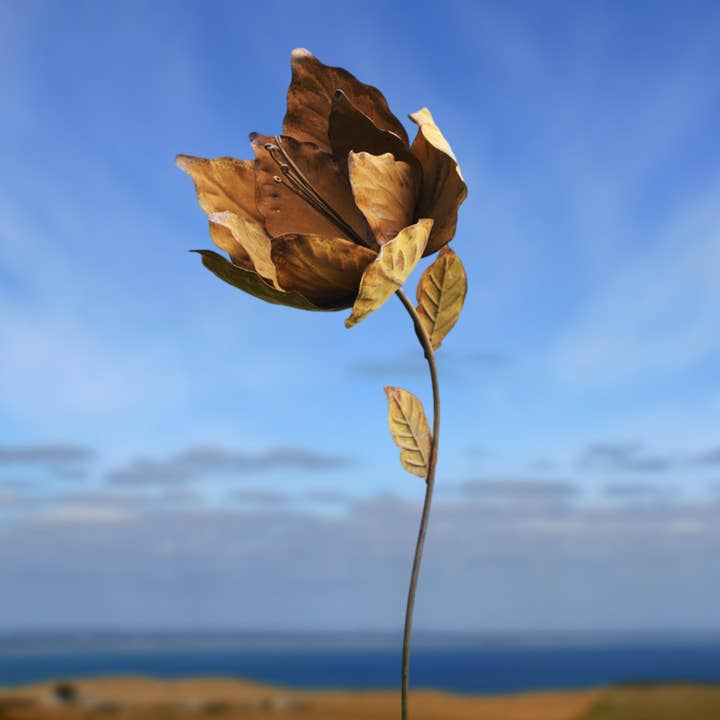 Marissa's Gifts – wholesale Garden/lawn stake – Tulip Metal garden flower 120cm3