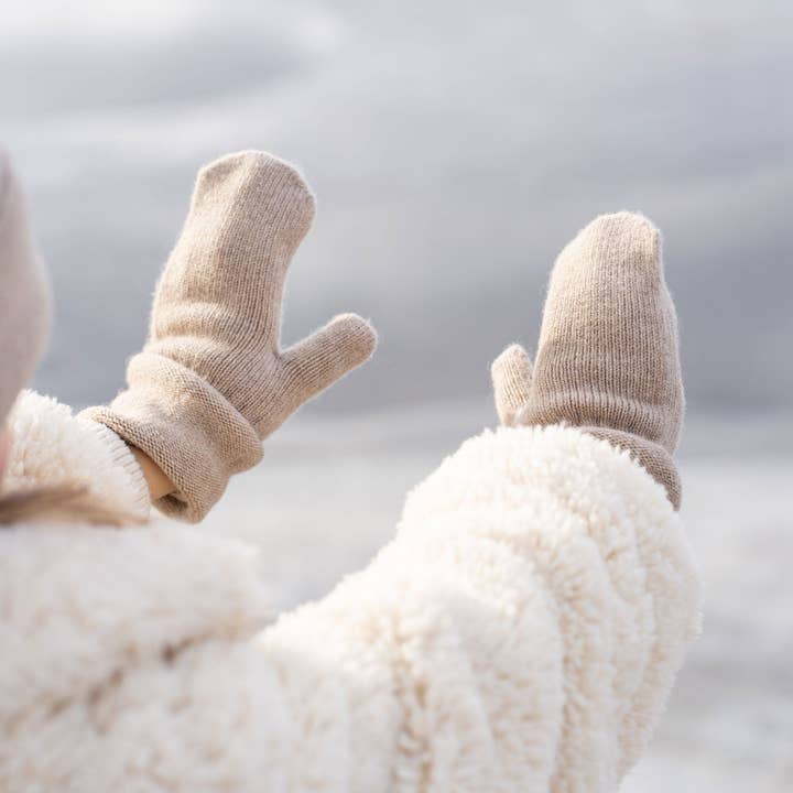 menique - Wholesale Mittens – Child - Kids' Mittens Knitted Merino & Cashmere1