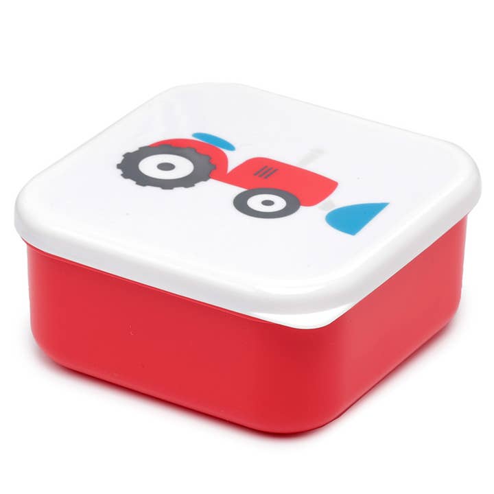Puckator Ltd - Wholesale Lunch Bag/Box - Set of 3 Lunch Box Snack Pots S/M/L - Little Tractors4