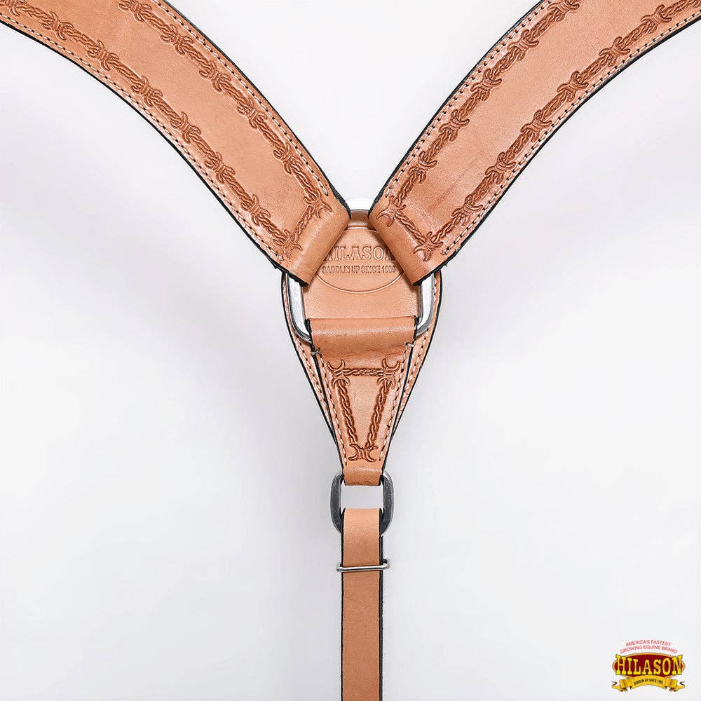 HILASON - Wholesale Horseback Riding Gear - HILASON Western Horse Headstall Breast Collar Set Tack Genuine American Leather | For Horses Headstalls141