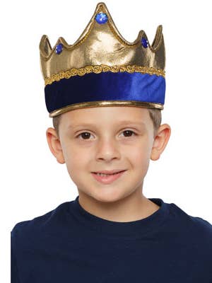 Exquisite Blue Crown for wholesale by Dress Up America