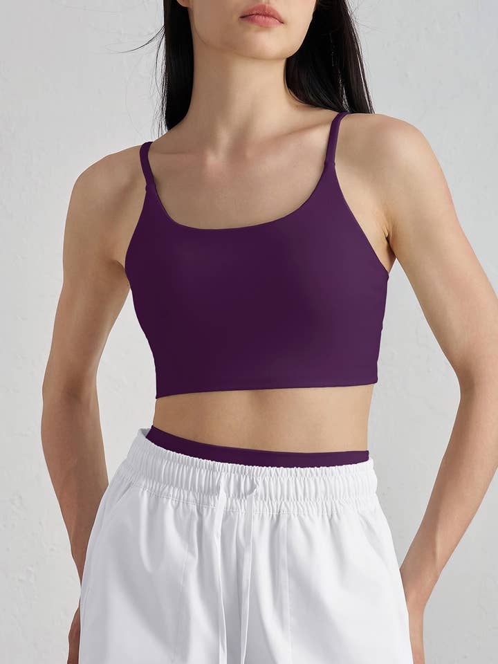 91thelabel - Wholesale Sports Bra - Women's - Esther Lycra® Molded Cup Cami Top Sports Bra2