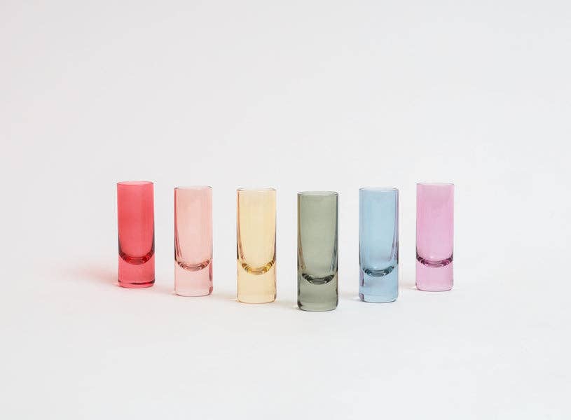 Saludi Glassware - Wholesale Shot Glass - The Tequila Shot Glass Board (Set of 6 Glasses)4