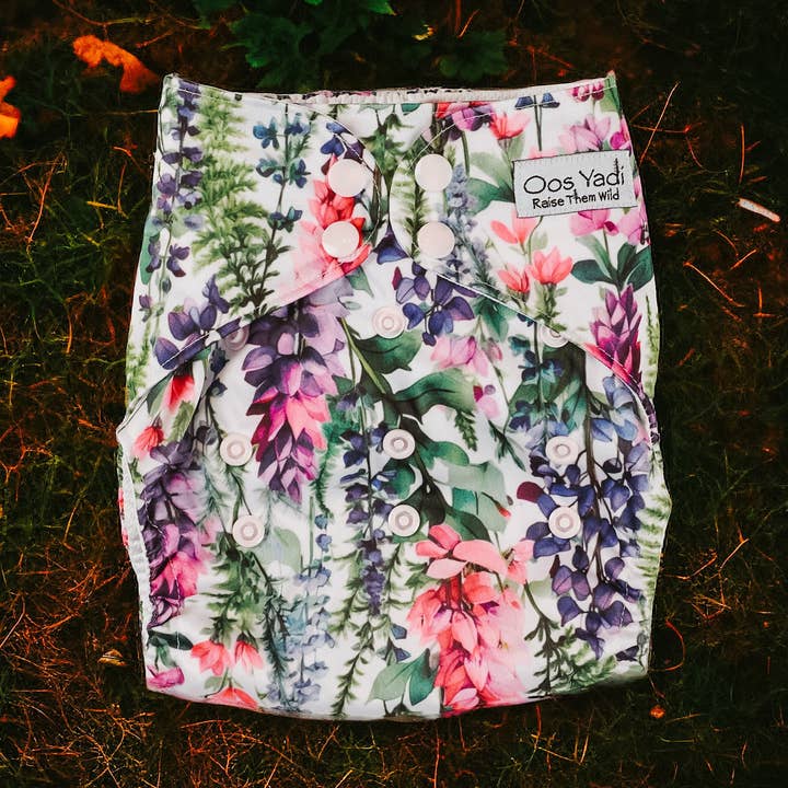 Lupine Blooms - Wilder (OS) Cloth Diaper Pocket for wholesale by Oos Yádi