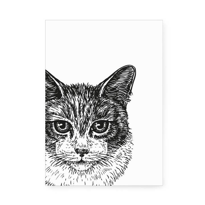 postcard/cat for wholesale by Seesucht Manufaktur