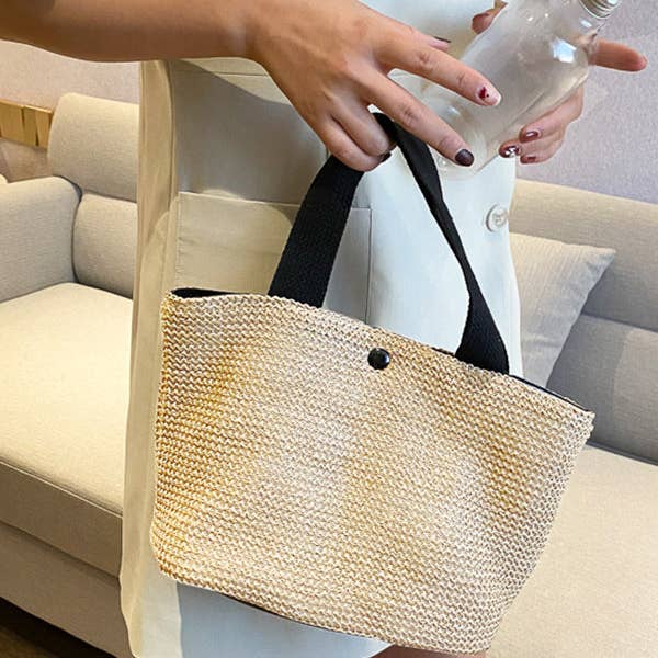 KK Bloom – Großhandel Strandtaschen – Einfache, lässige Tasche aus Webstoff für den Urlaub6