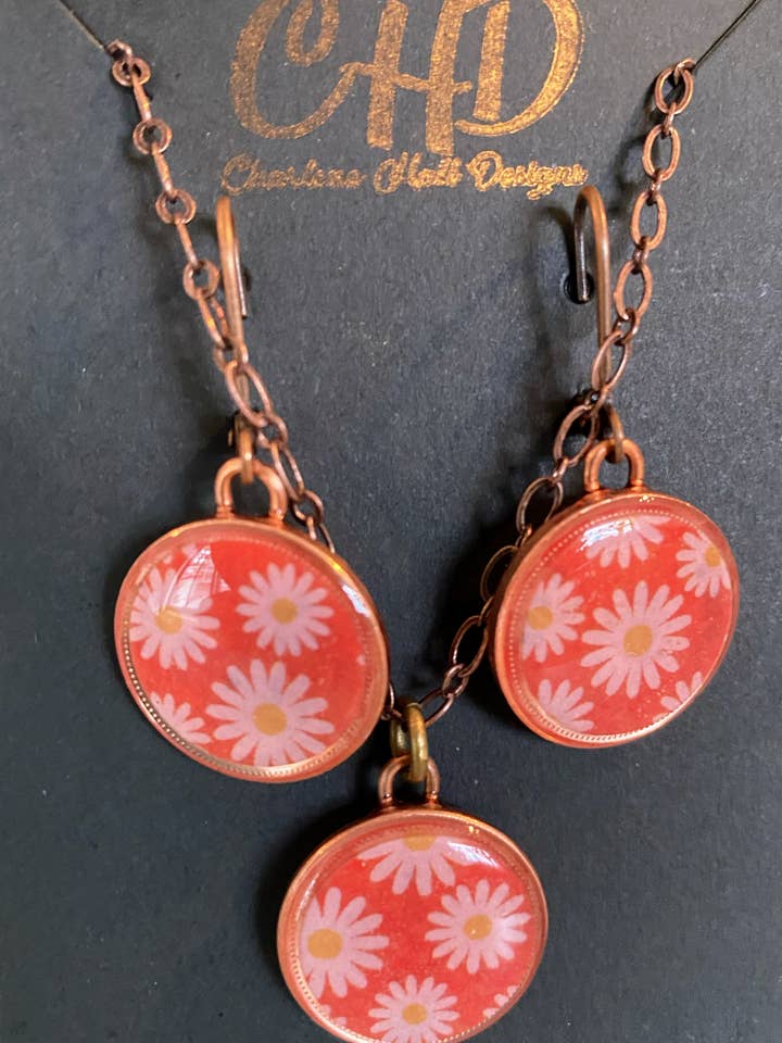 Repurposed Penny Set for wholesale by Charlene Hall Designs