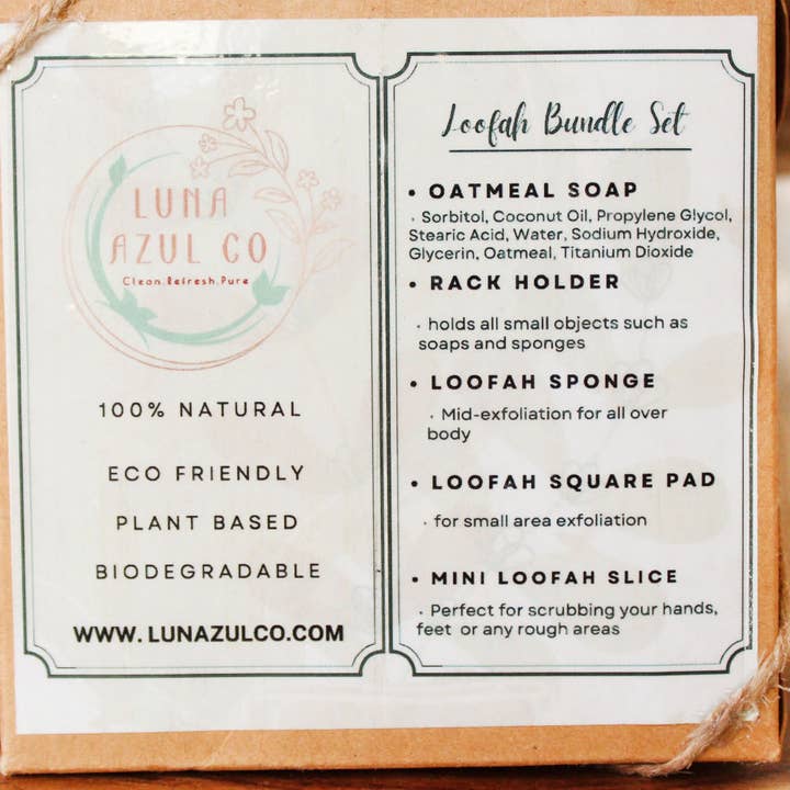 Luna Azul Co - Wholesale Bath & Body Set - 5 Piece Skin Spa Bundle Gift Set2