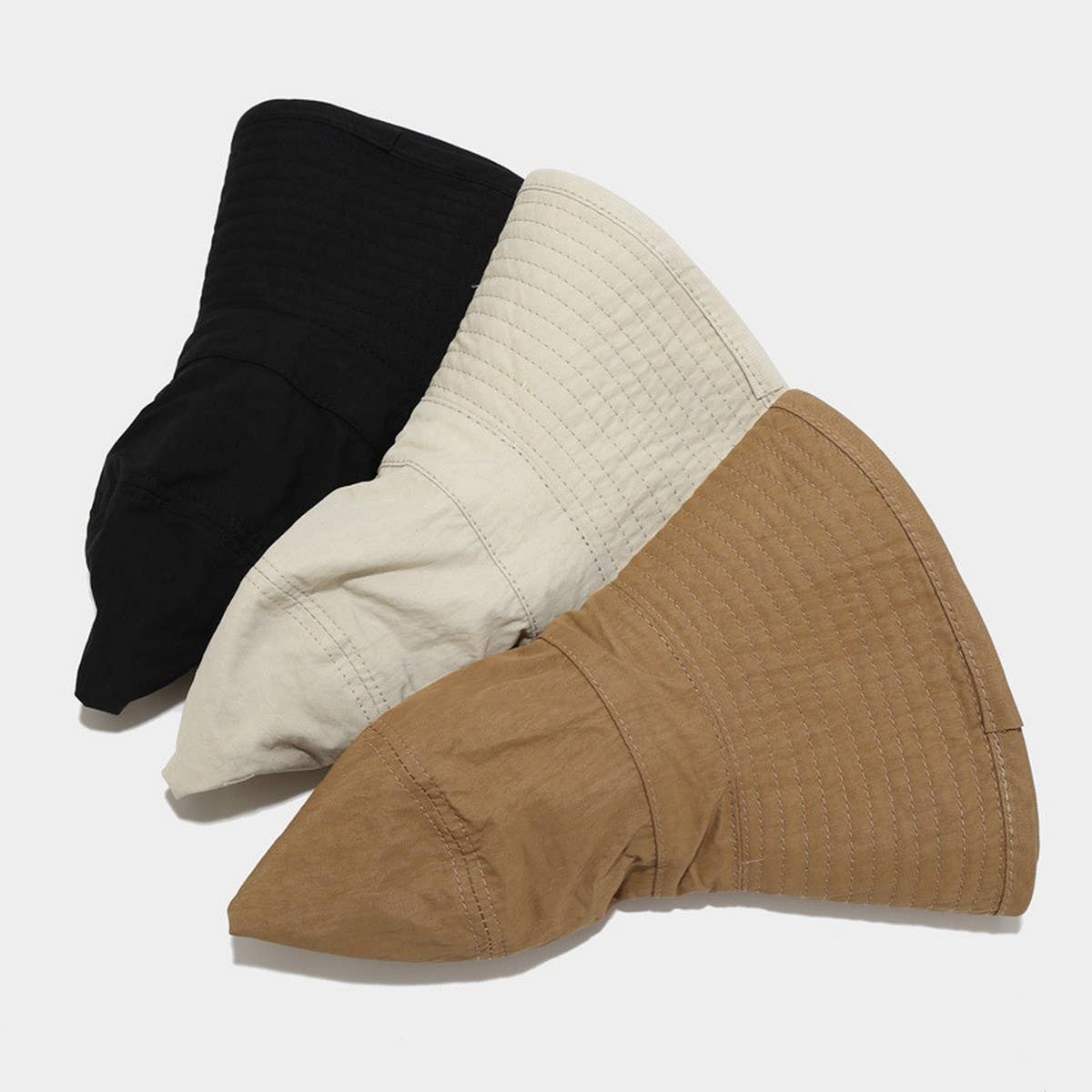 ACCITY - Wholesale Bucket Hat - Women's - Vintage Wide Brim Sun Hat with Wind Strap_CWAH38735