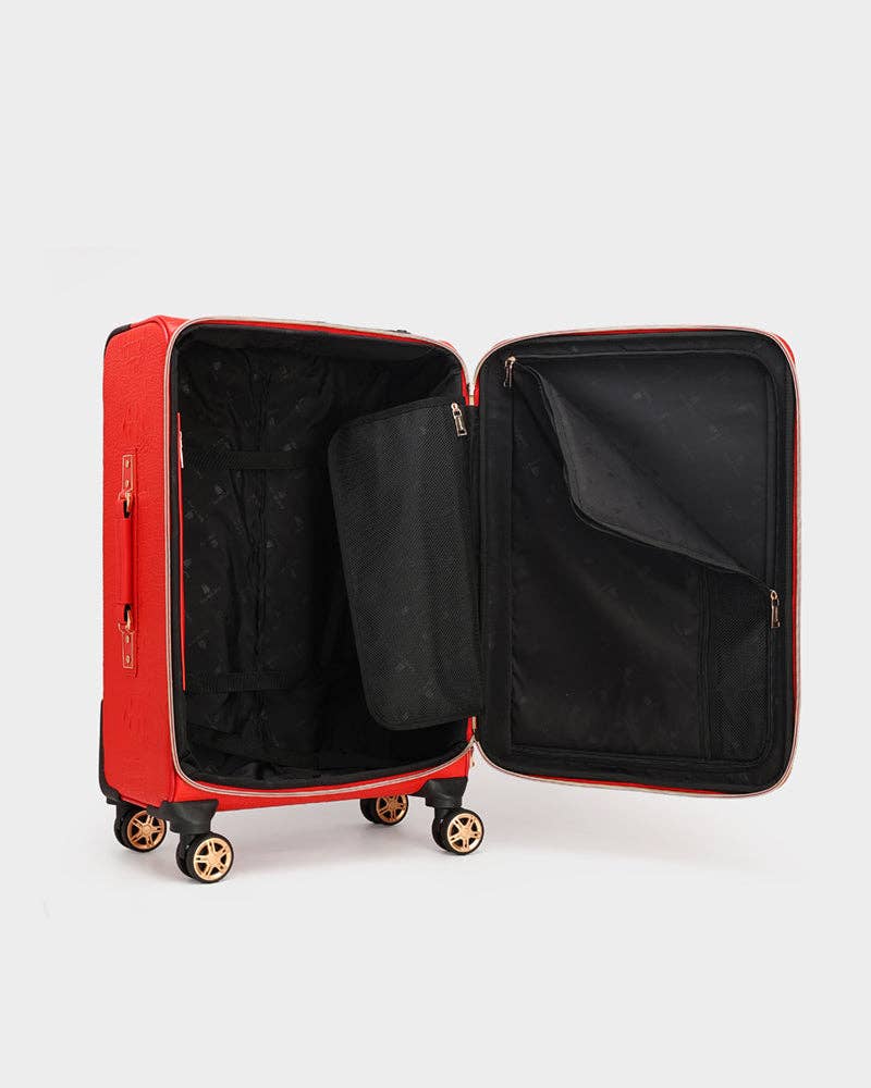 Tote&Carry - Wholesale Luggage - Apollo 2 Suitcase 2 Piece Set in Red7