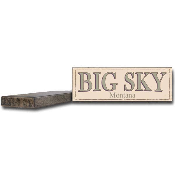 M3448 (M136) - Magnet à texte crème pour la vente par Paint The Town