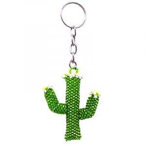 Saguaro Cactus Tassel Keychain
