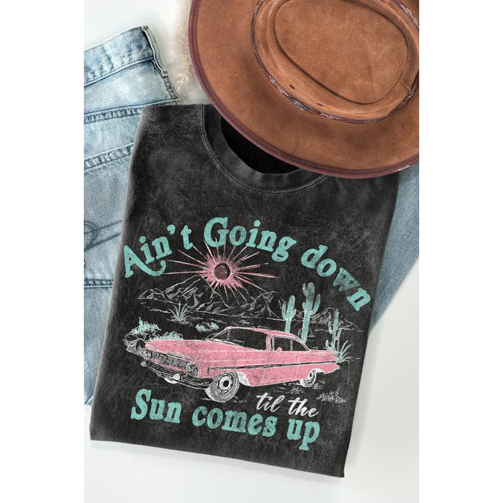 Ain t GOING DOWN- Vintage Mineral Wash per la vendita all'ingrosso da parte di Amused by Blue