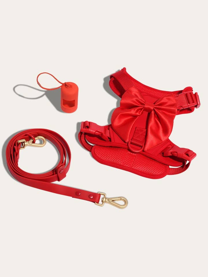 Wander! Bow Harness Kit Cherry for wholesale by FURRY MUSE
