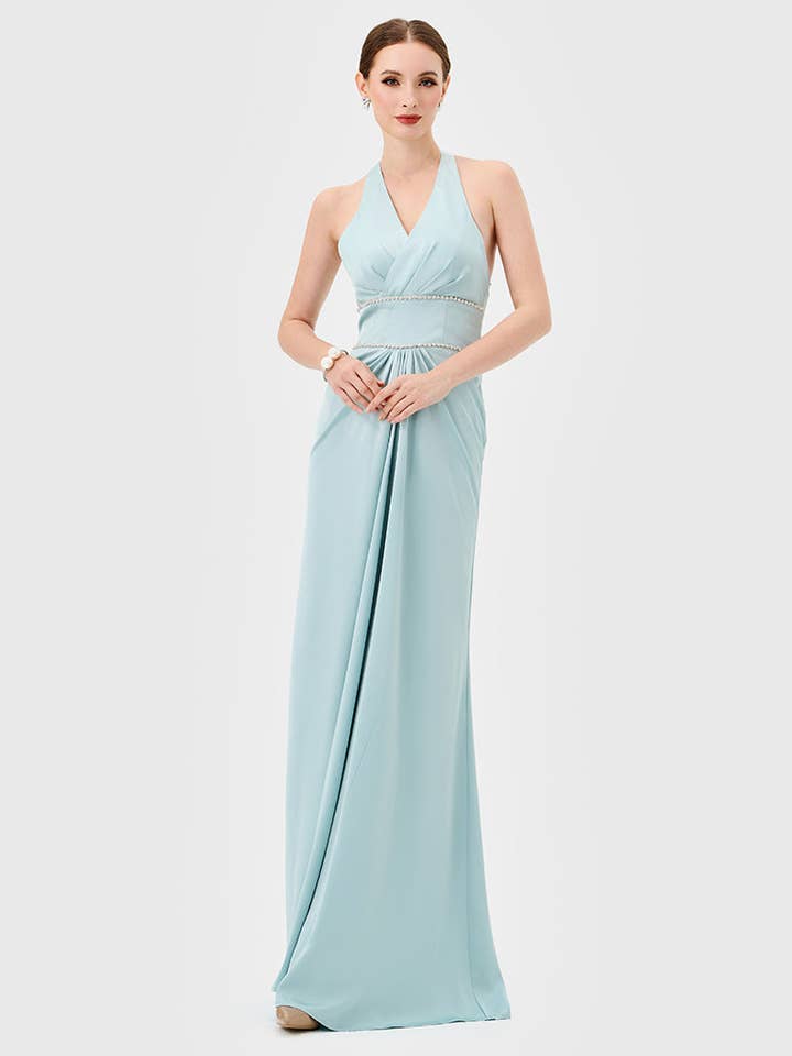 KAHLIA HALTER NECK KLÄNNING B82D77L för wholesale av Bariano