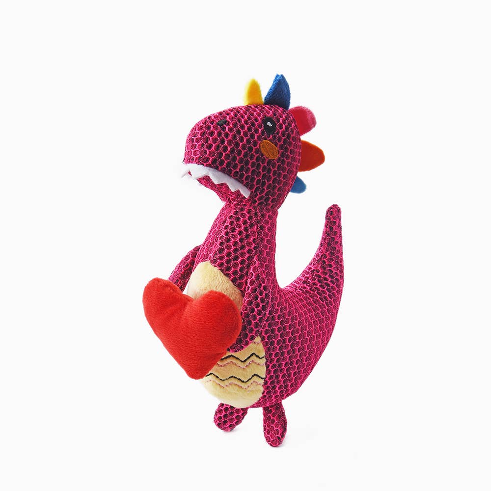 Hugsmart Products Inc - Wholesale Pet Plush Toy - Dog - HugSmart Pet - Dinosaur Land | Rexy - Dog Plush Toy
