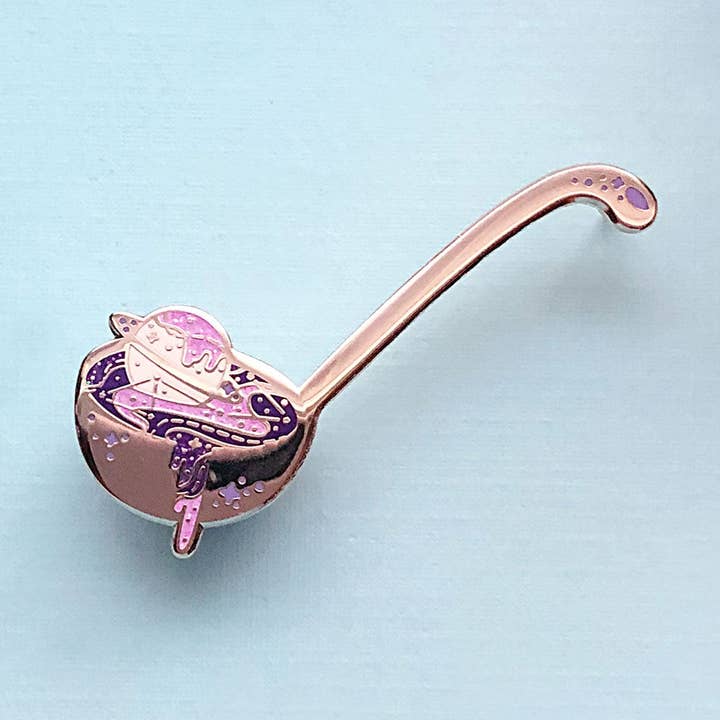 Galaktiska Slev Emalj Pin för wholesale av Alum and Ink