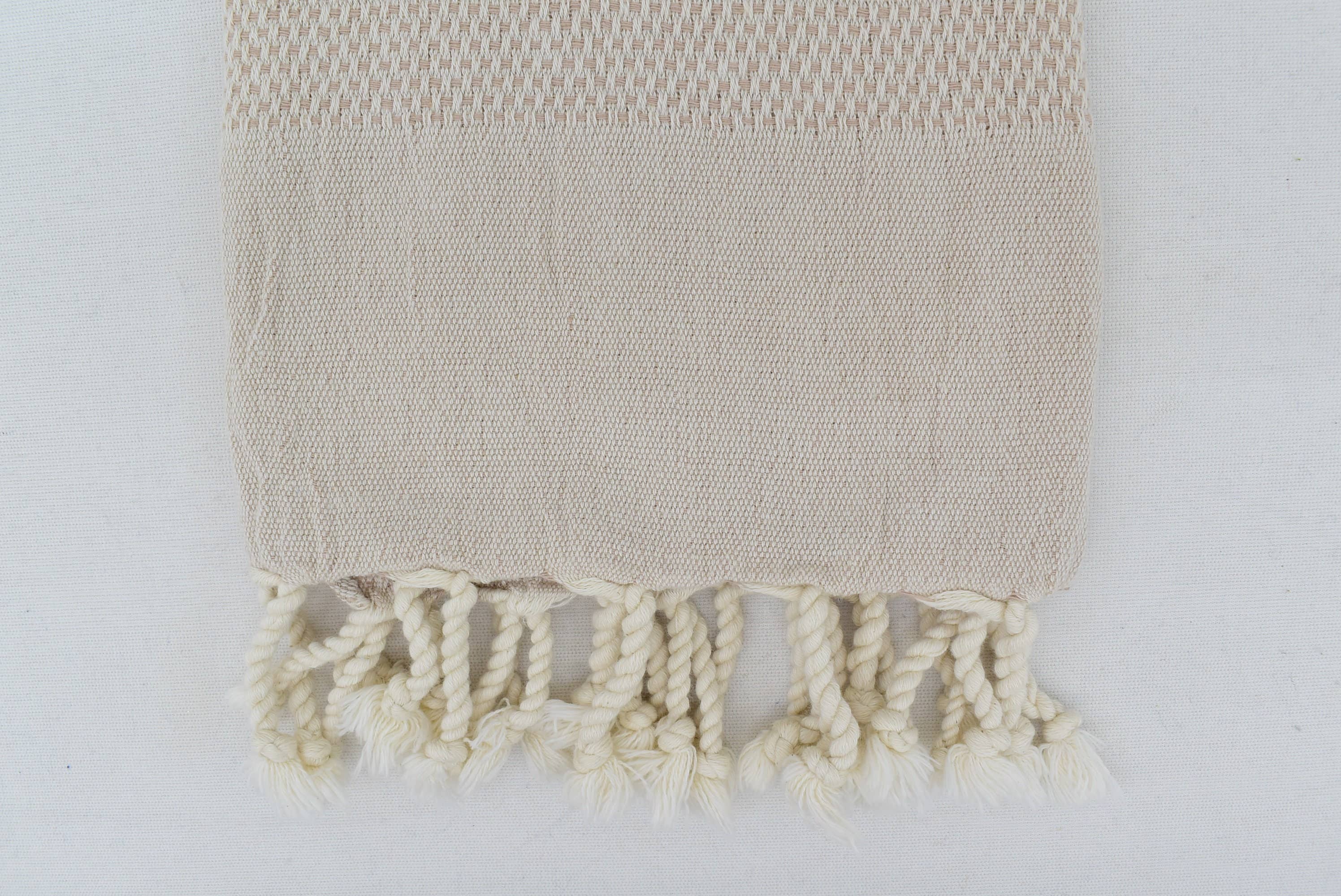 Organic Turkish Towels – wholesale Hand towel – Beige Hand Towel, Luxurious Turkish Tea Towel5