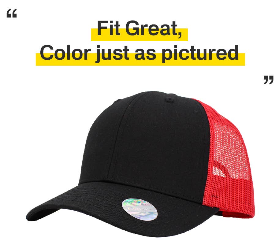 KBETHOS - Wholesale Trucker Hat - Unisex - CLASSIC 6 PANEL MESH BACK24