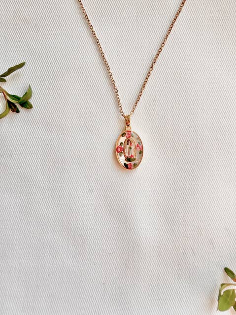 Dainty St. Therese of Lisieux Necklace for wholesale by Harleigh Leonards Designs