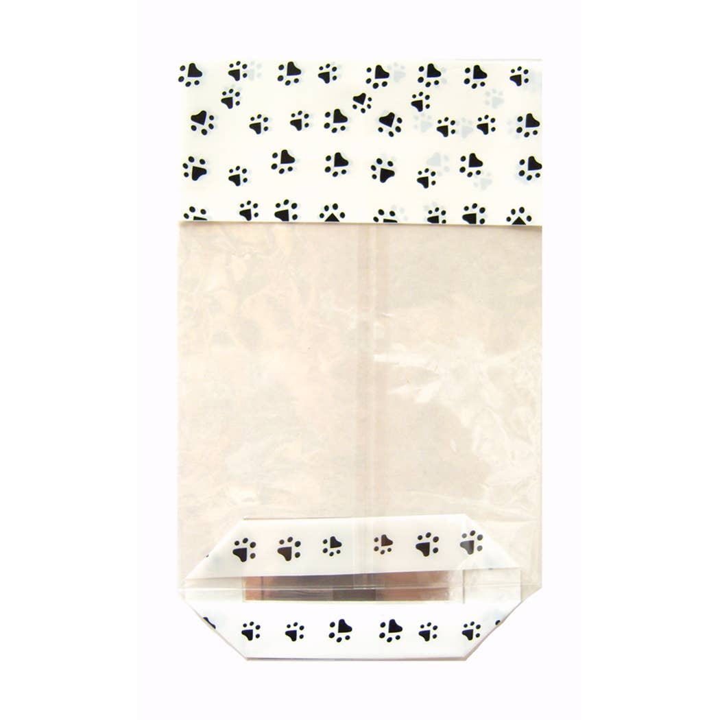 Candi Gifts – wholesale Gift bag – Paw Print Candy Sweet Bags - (medium pk100)0