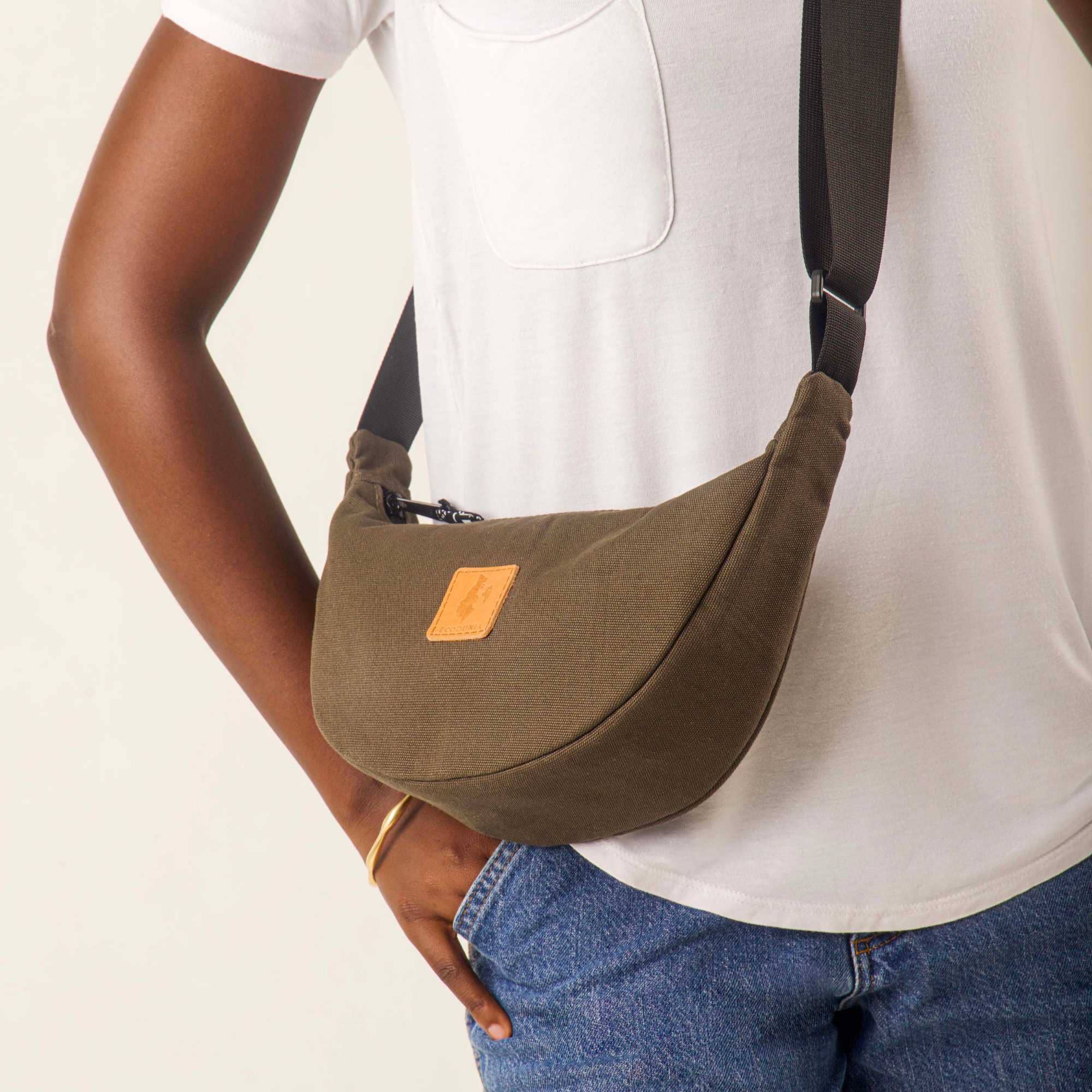 Ecodunia - Wholesale Shoulder Bag - Unisex - Round Mini Shoulder Bags for Women - Canvas Bag18