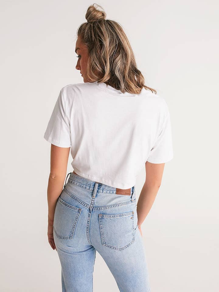 BLANCO Camiseta corta guyanesa Swag Guyana Map para mujer de venta al por mayor en Faire