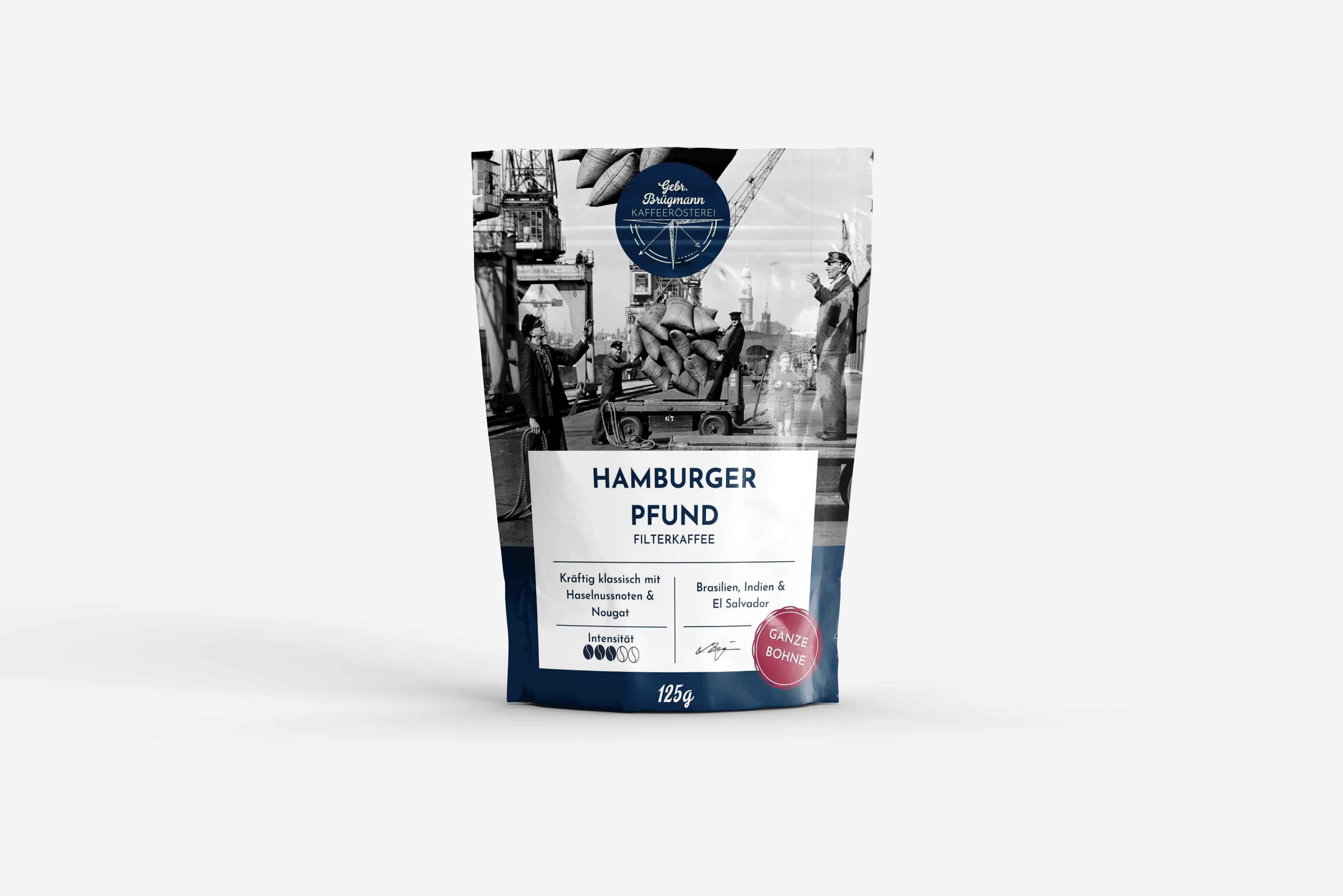 Gebr. Brügmann Kaffeerösterei - Wholesale Ground Coffee - Hamburger pound - hand roasted - ground3