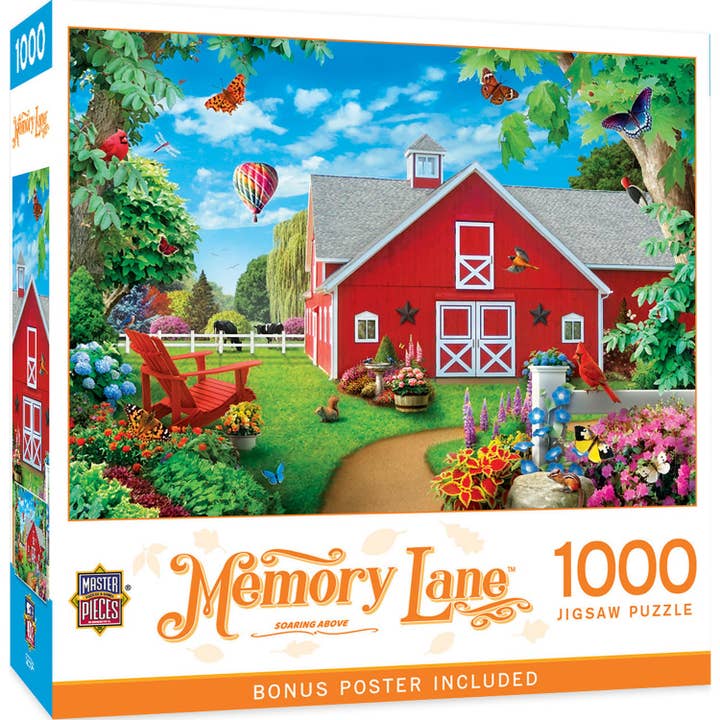 Memory Lane - Soaring Above 1000 Piece Jigsaw Puzzle for wholesale by Masterpieces Puzzles