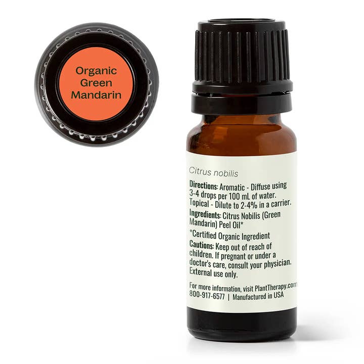 Plant Therapy - Wholesale Essential Oil - Organic Green Mandarin Essential Oil 10 mL9