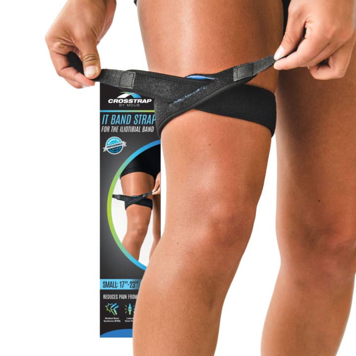 Crosstrap - IT Band Strap, Prevent Iliotibial Band Syndrome – Running, Cycling, Hiking, Outdoor Sports. by MDUB Medical 1-Pack (Small) for wholesale by MDUB