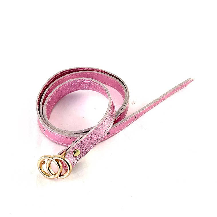 MILANO AMOUR - Vente Ceinture – femme - Ceinture Cross Laminato en cuir véritable11