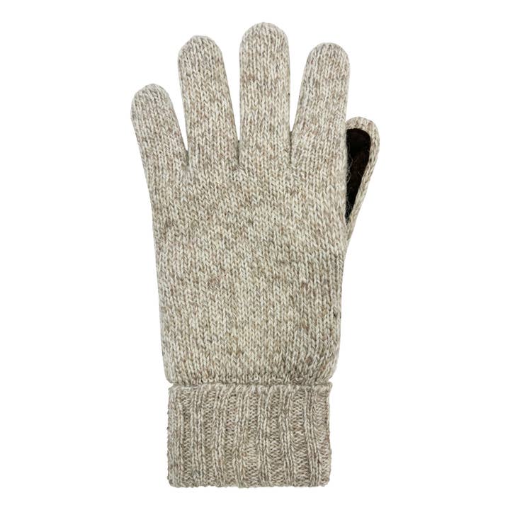 Grand Sierra - Wholesale Gloves - Men's - Mens Marled Ragg Wool Glove - 333803