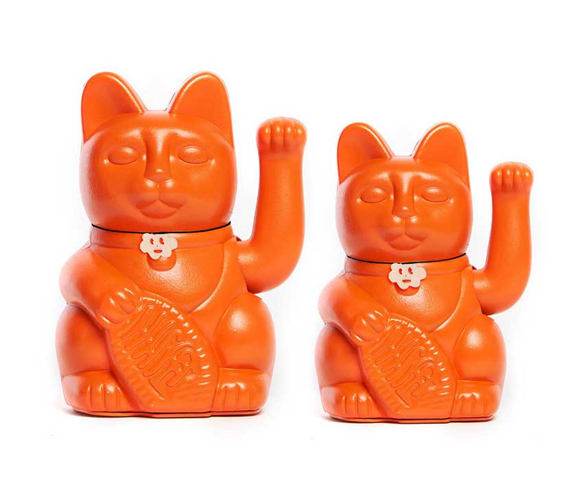Diminuto Cielo - Wholesale Decorative Figurine - Luckycat Chinese Luckycat or Luckycat Orange0