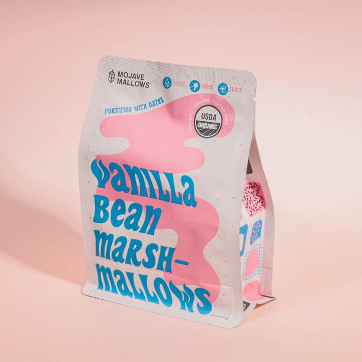 Mojave Mallows - Wholesale Marshmallow - Vanilla Bean Marshmallows - Organic / Non-GMO / Gluten-Free