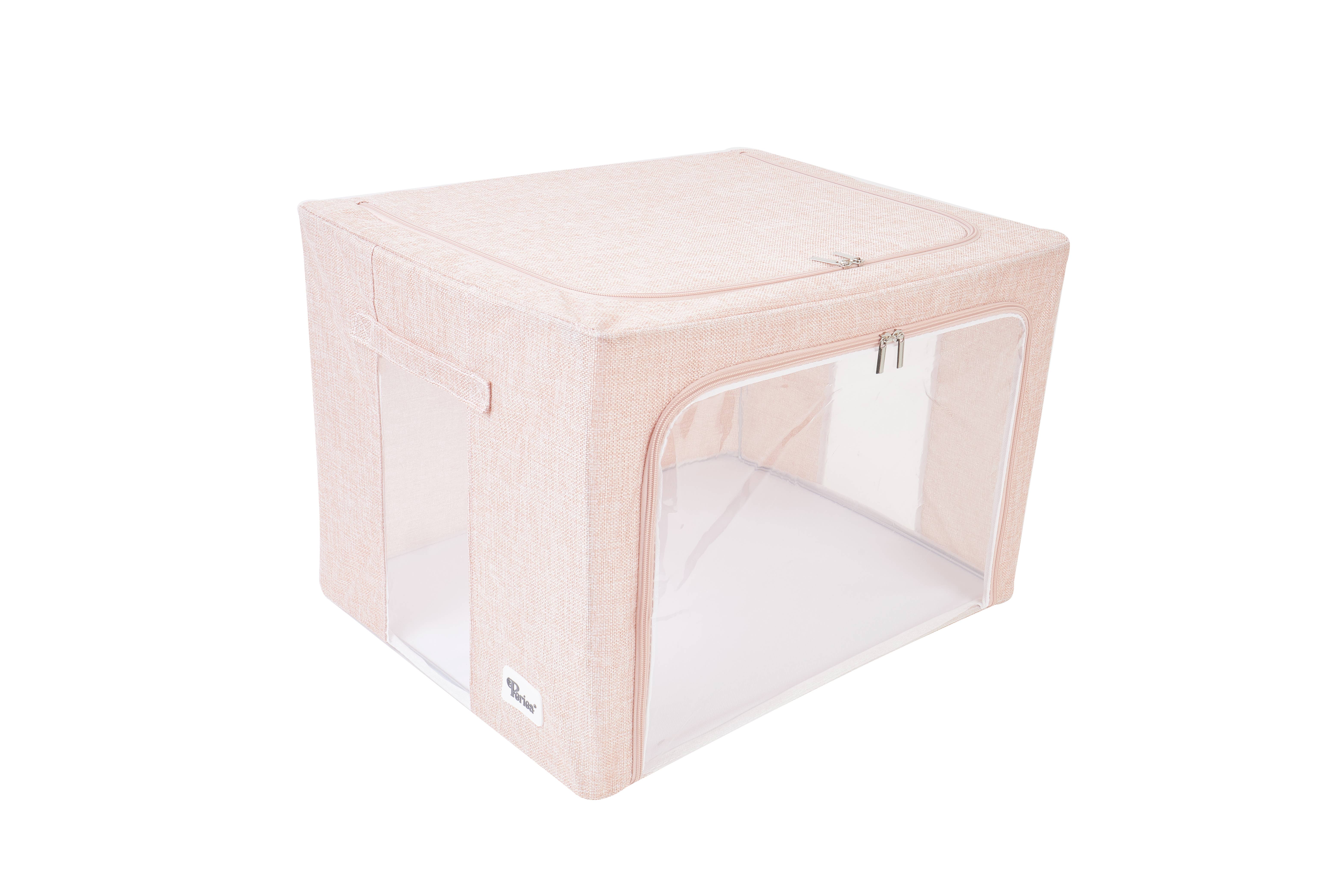 Periea - Vente Bacs de rangement - Periea Beau – Bac de rangement pliable avec structure métallique32