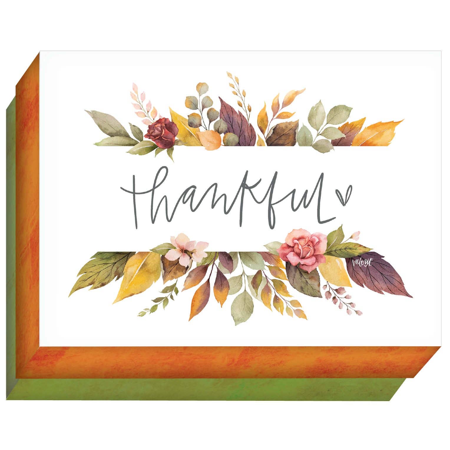 Crown Point Graphics - Wholesale Stationery/Notecard Set - Floral Banners -15 boxed notecards and envelopes1