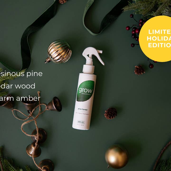 Grow Fragrance - Wholesale Room & Linen Spray - Pine Forest Air + Fabric Spray2
