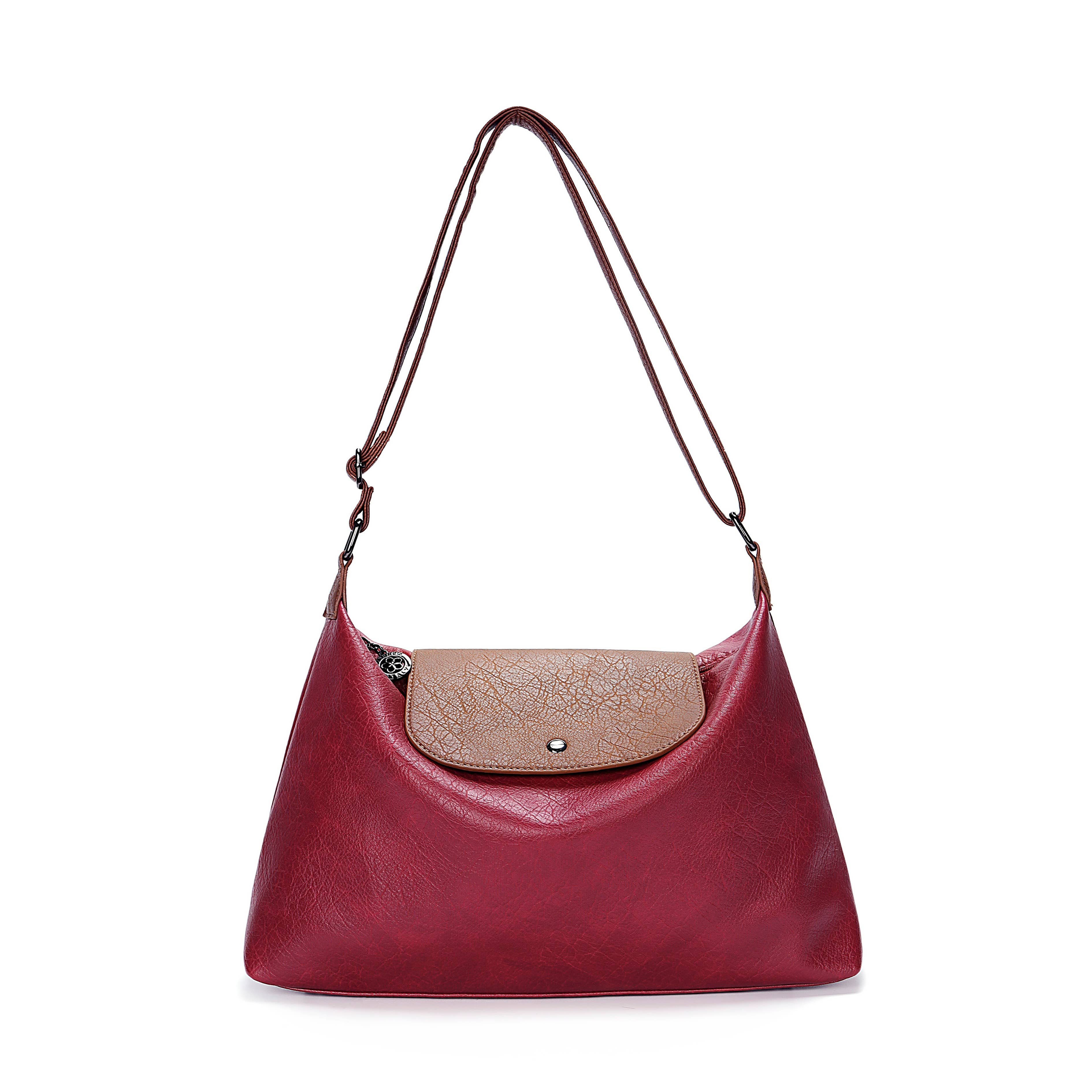 Superbia – wholesale Shoulder bag – women's – Soft Medium Size Slouch Shoulder Bag-9354(Carla Range)9