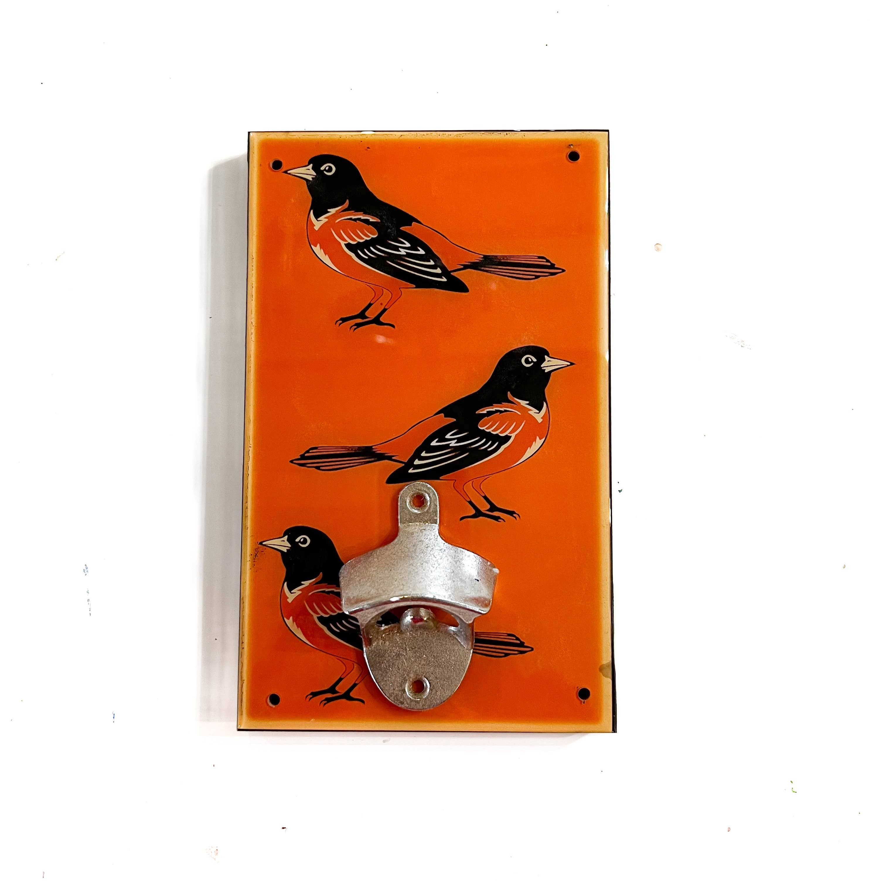 SWEET ART ATTACK – Großhandel Flaschenöffner/Korkenzieher – Baltimore Oriole Flaschenöffner