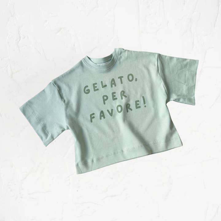 Graphic Tee - Gelato per Favore! for wholesale by Cotton Bloom Clothing