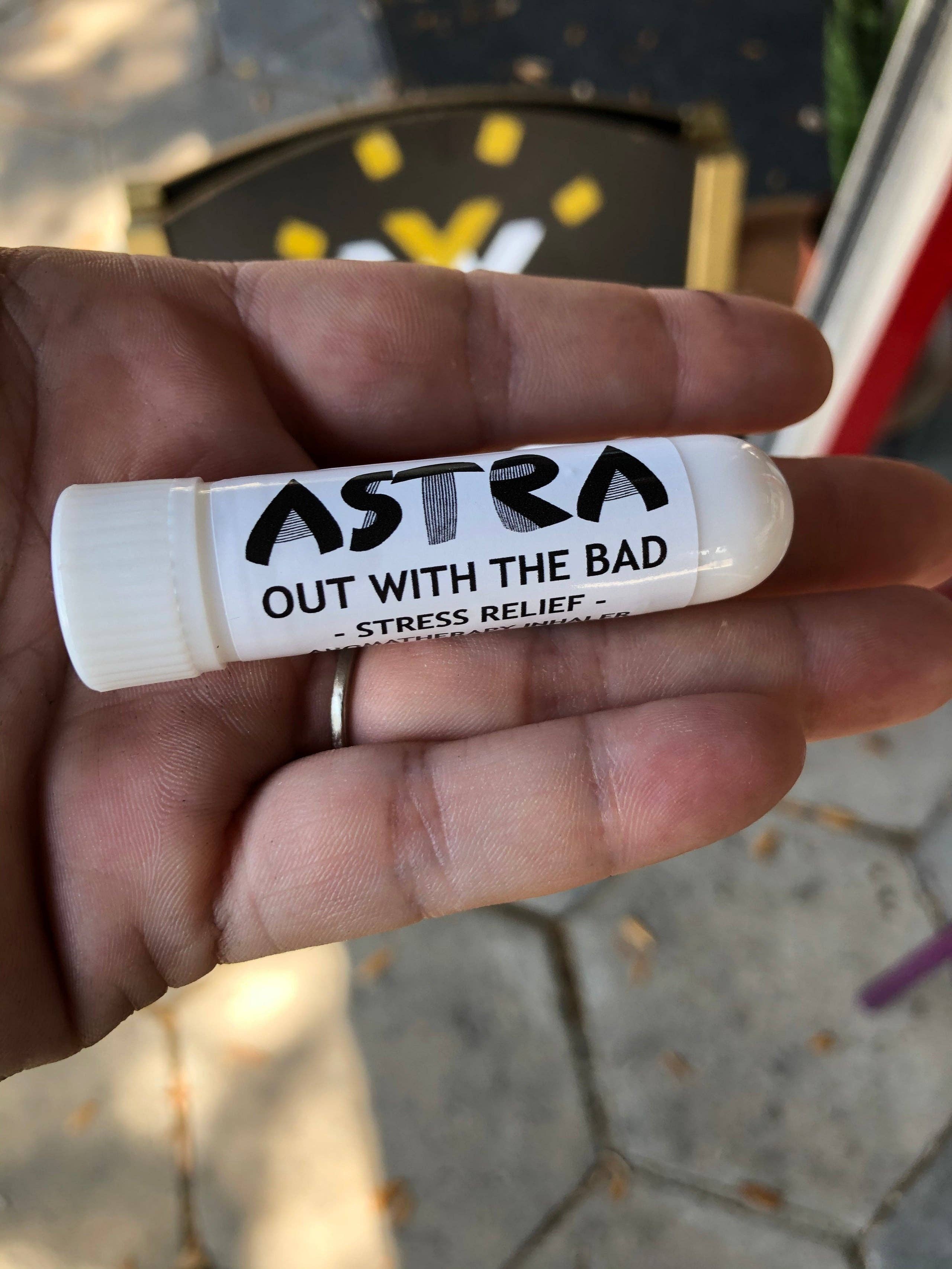 ASTRA - Wholesale Aromatherapy Inhaler - “Out With The Bad” Stress Relief1