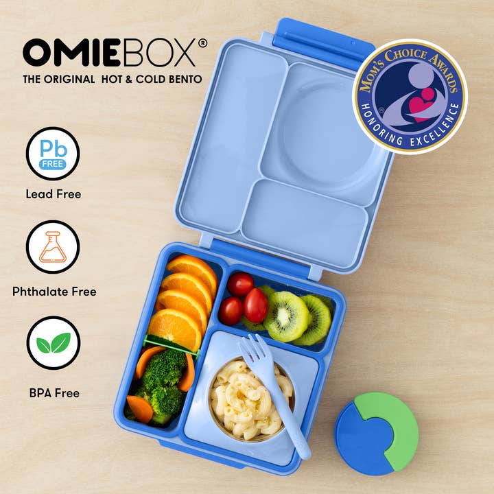 OmieLife - Wholesale Lunch Bag/Box - Kids - OmieBox: Sea Blue3