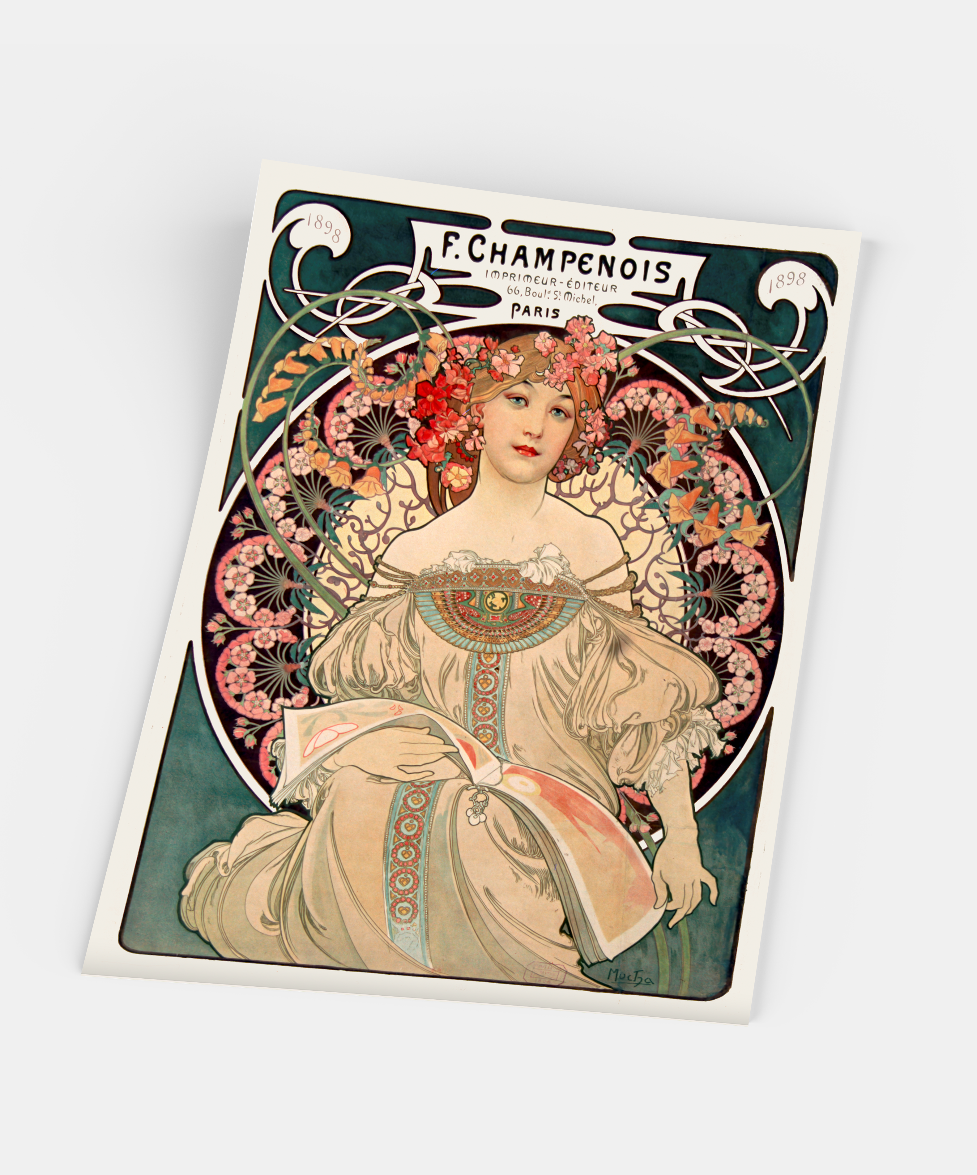 Gustave - Wholesale Art Print - Alfons Mucha, F. Champenois Printer/Publisher1