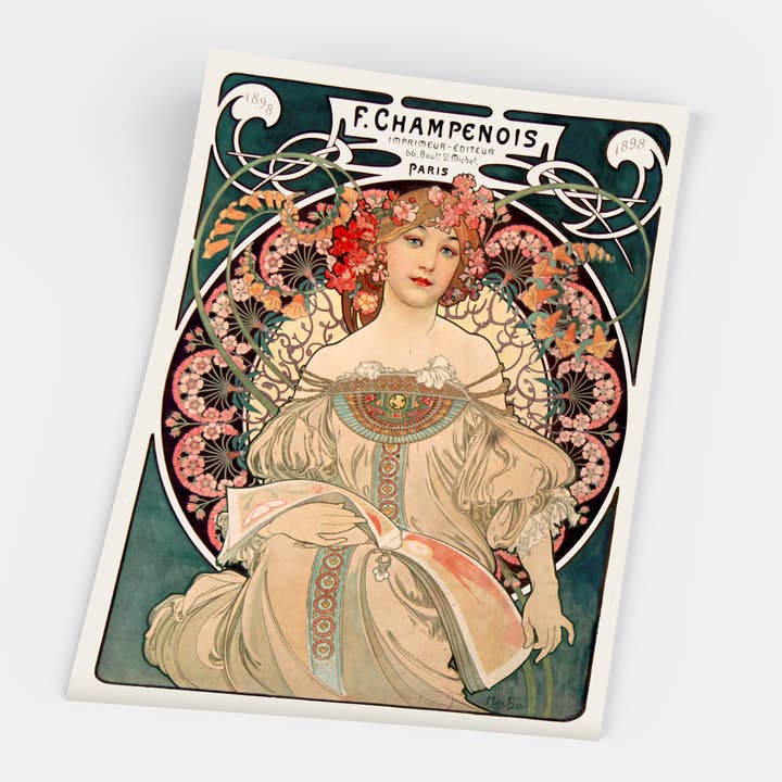 Gustave - Wholesale Art Print - Alfons Mucha, F. Champenois Printer/Publisher1