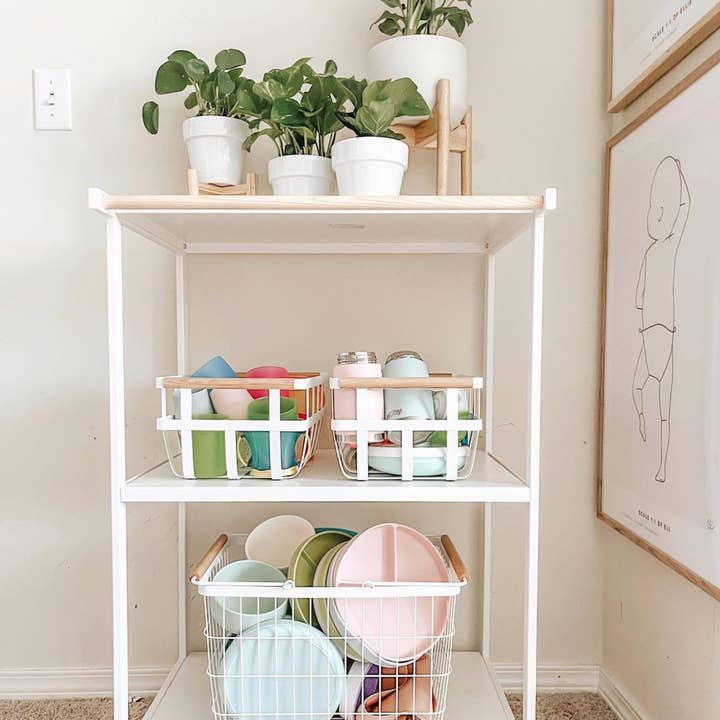 Ali+Oli - Wholesale Dinner Plate - Kids & Baby - Baby Plate with Suction and Divided Portions (Sky)4