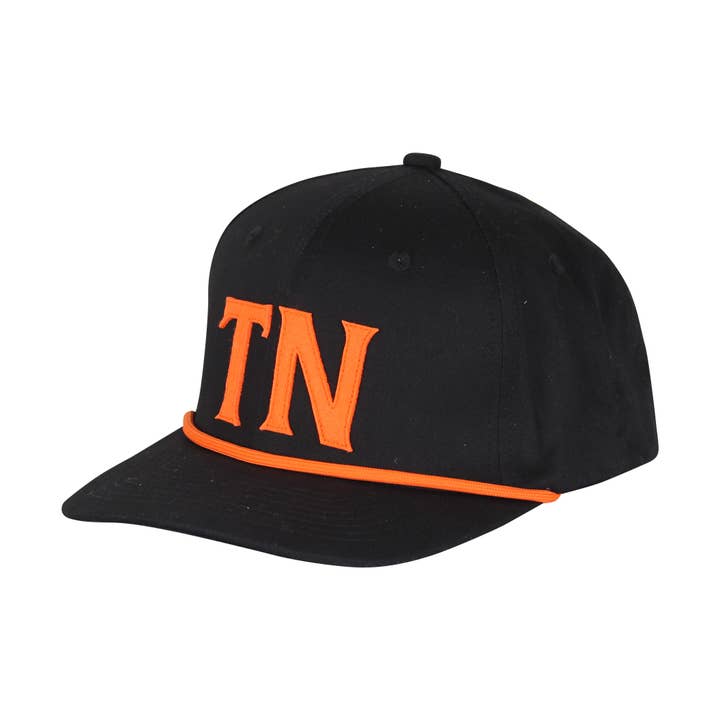 Barrel Down South - Vendita all'ingrosso Cappellino da baseball - Unisex - Cappello con Lettere Tennessee TN Ricamate in Feltro e Corda